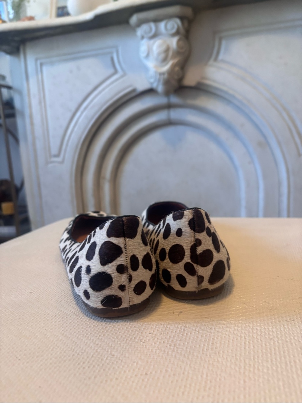 Madewell 937 Spotted Calf Hair Flats - Picture 3 of 7